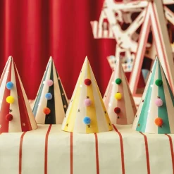 PartyDeco sp. z o.o. Festhatte Pom Pom Cirkus - Festtilbehør