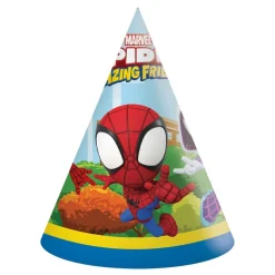 Globos Europe B.V. Festhatte Spidey og Hans Fantastiske Venner - Festtilbehør|Merchandise