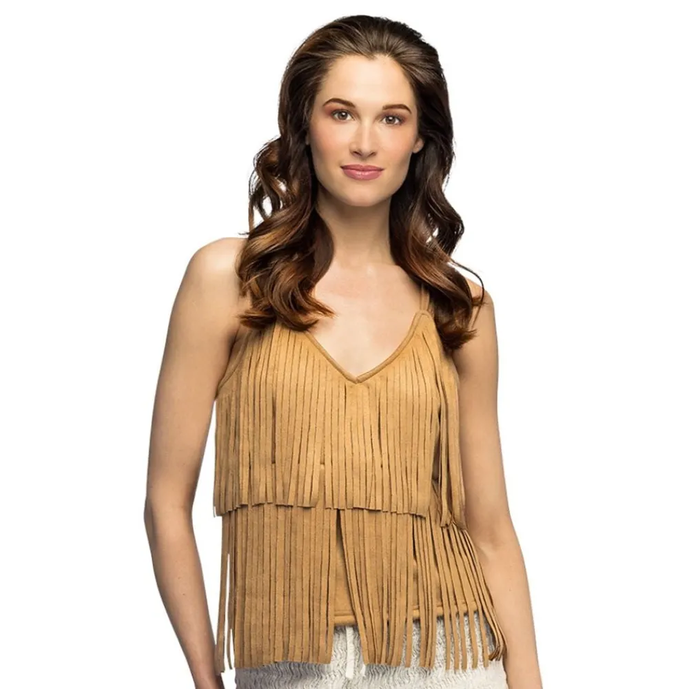 Clearance Boland Party Partners B.V. Festivaltop Boho med Frynser