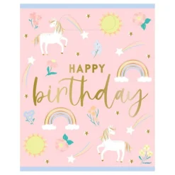Unique UK Inc t/as Unique Party Festposer Happy Birthday Unicorn