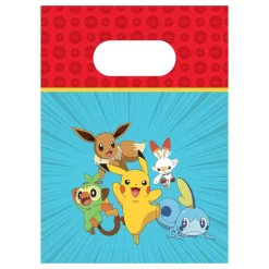 Globos Europe B.V. Festposer i Pap Pokémon - Festtilbehør|Merchandise