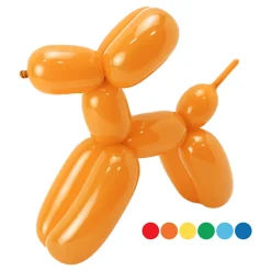PartyDeco sp. z o.o. Figurballoner Flerfarvede Blanding Sæt - Balloner
