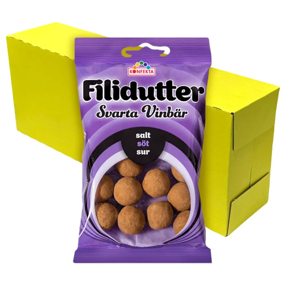 Outlet ERT Godis AB Filidutter Solbær Økonomipakke