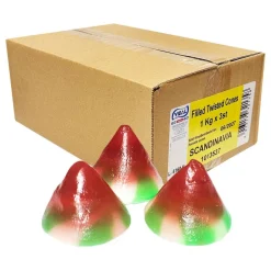 ERT Godis AB Filled Twisted Cones Økonomipakke - Slik