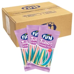 ERT Godis AB Fini Rainbow Tubes Inside Out Økonomipakke - Slik