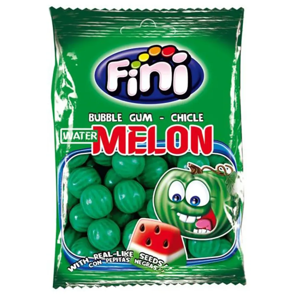 ERT Godis AB Fini Vandmelon Tyggegummi i Pose - Slik