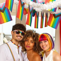 Online Boland Party Partners B.V. Flagguirlande Pride Progress