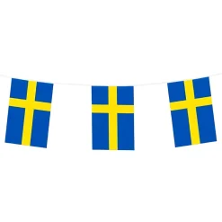 Butterick's AB Flagguirlande Sverige - Oppyntning|Flag
