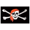 Henbrandt Europe B.V. Flag Jolly Roger med Tørklæde - Flag