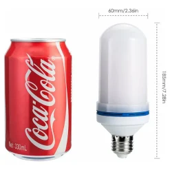 Partyking AB Flammende LED-lampe - Hjem & Husholdning