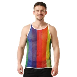 Fiestas Guirca, S.L Flerfarvet Mesh Tanktop Herre - Tøj|Tilbehør