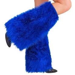 Outlet Widmann S.r.l. Fluffy Blå Benvarmere
