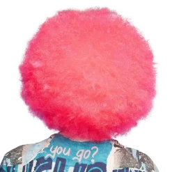 Boland Party Partners B.V. Fluffy Neonlyserød Paryk - Oppyntning|Parykker