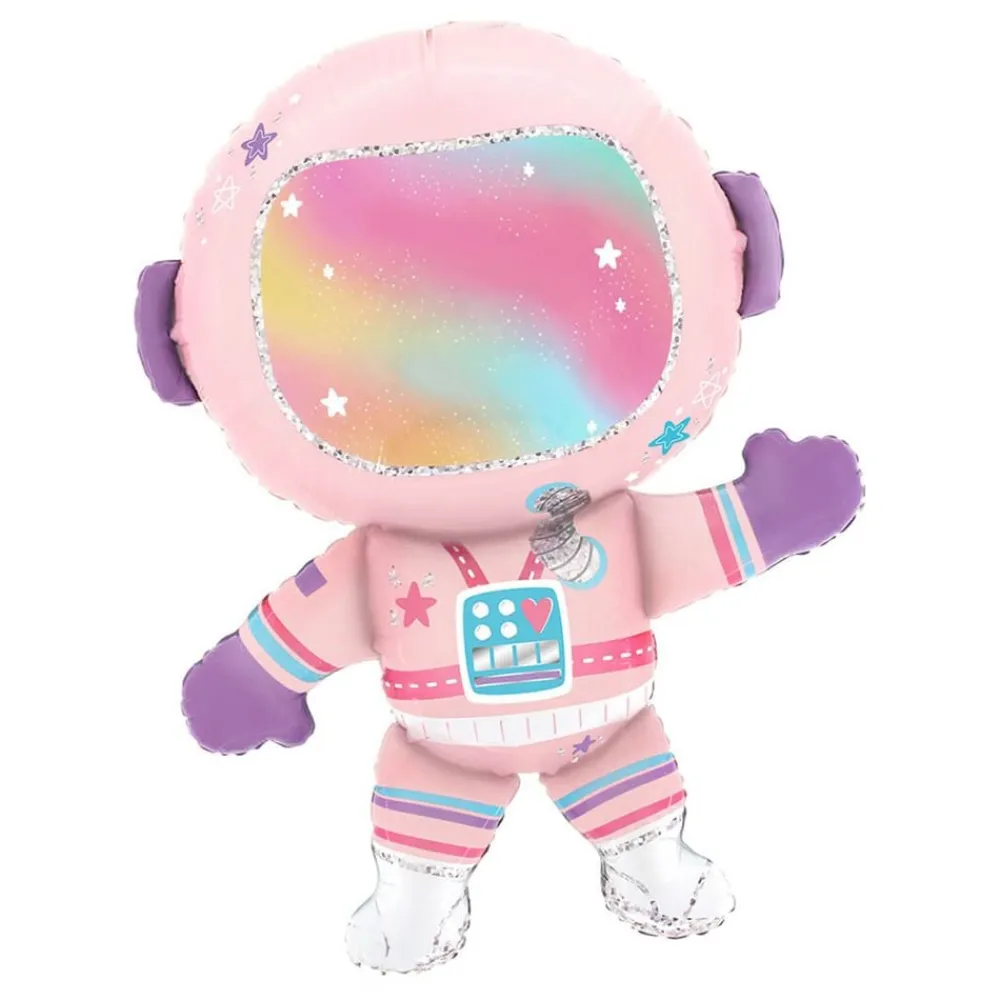 Ballongkungen AB Folieballon Astronaut Lyserød - Balloner