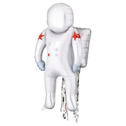 PartyDeco sp. z o.o. Folieballon Astronaut med Streamers - Balloner