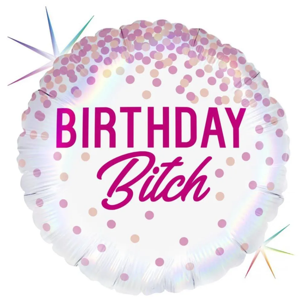 Ballongkungen AB Folieballon Birthday Bitch