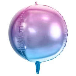 Hot PartyDeco sp. z o.o. Folieballon Bold Ombre Lilla/Blå
