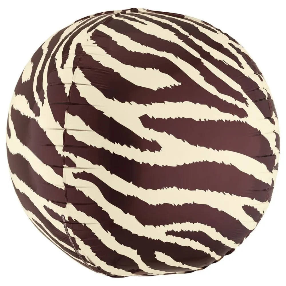 PartyDeco sp. z o.o. Folieballon Bold Zebramønster Stor - Balloner