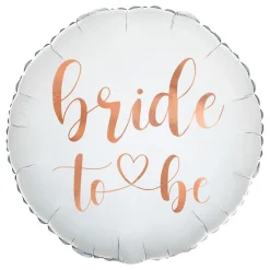 PartyDeco sp. z o.o. Folieballon Bride Rund Rosé - Balloner