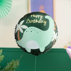 PartyDeco sp. z o.o. Folieballon Brontosaurus Happy Birthday - Balloner
