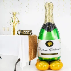 Reithmüller Europe GmbH Folieballon Champagneflaske AirLoonz - Oppyntning|Balloner