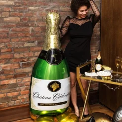 Reithmüller Europe GmbH Folieballon Champagneflaske AirLoonz - Oppyntning|Balloner
