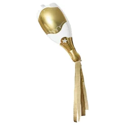 Clearance CG Global Products Ltd Folieballon Champagneflaske Guld med Streamers