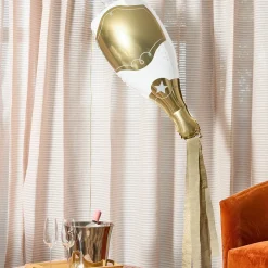 Clearance CG Global Products Ltd Folieballon Champagneflaske Guld med Streamers