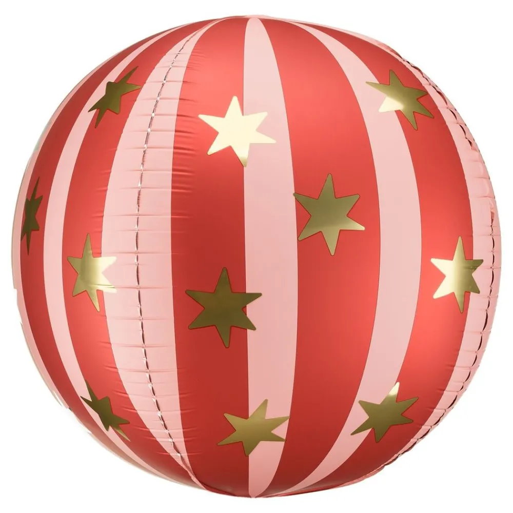 PartyDeco sp. z o.o. Folieballon Cirkus Rød - Balloner