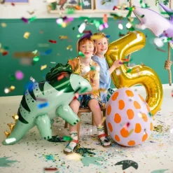 Best PartyDeco sp. z o.o. Folieballon Dinosaur Grøn