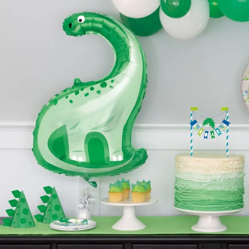Sale Unique UK Inc t/as Unique Party Folieballon Dinosaur Grøn