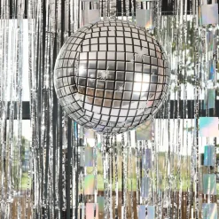 Sale CG Global Products Ltd Folieballon Discokugle Sølv