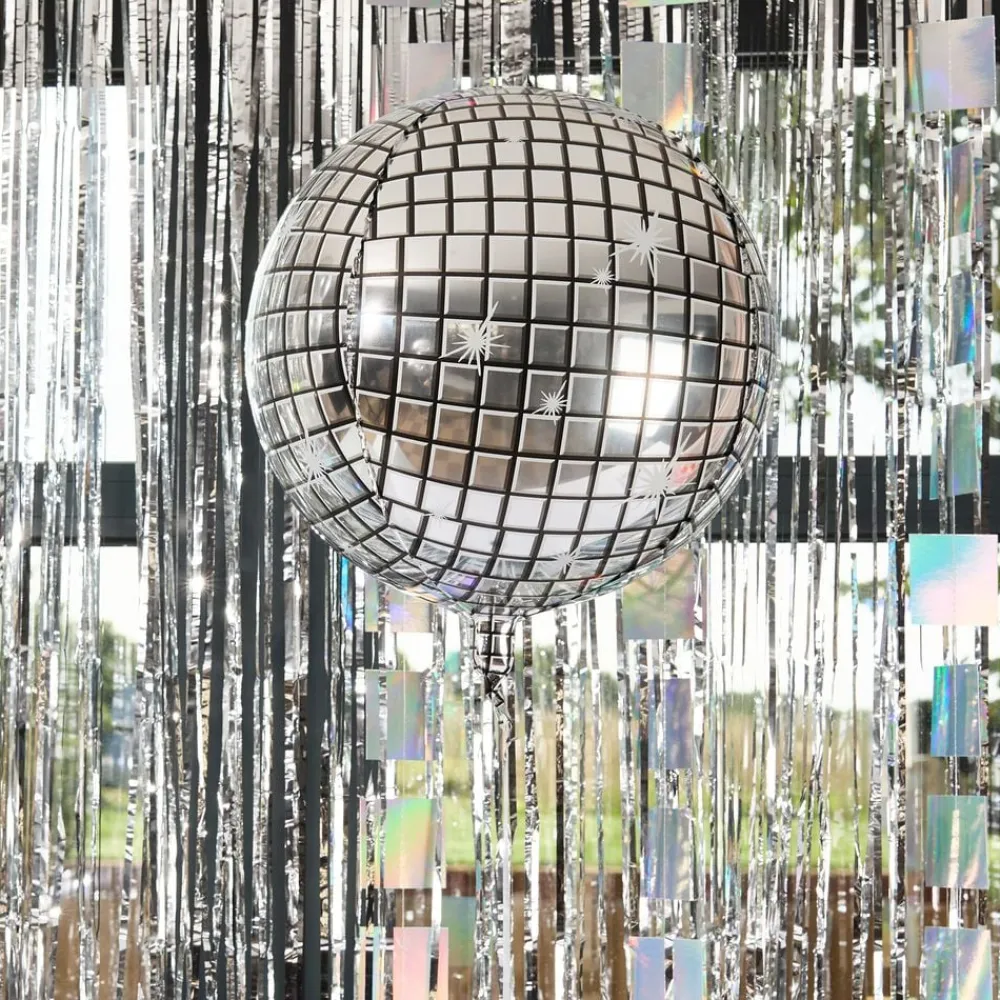 Sale CG Global Products Ltd Folieballon Discokugle Sølv
