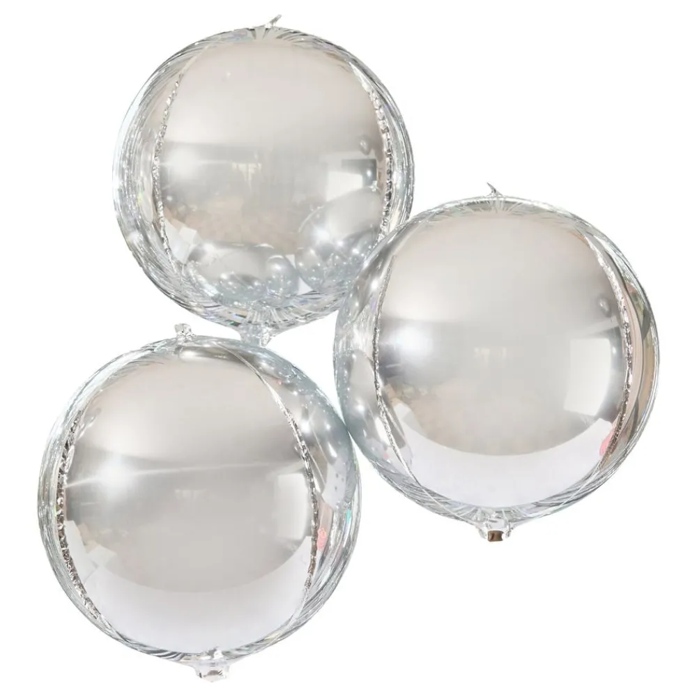 CG Global Products Ltd Folieballoner Orbz Sølv - Oppyntning|Balloner