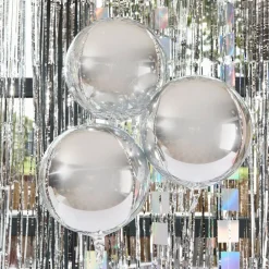 CG Global Products Ltd Folieballoner Orbz Sølv - Oppyntning|Balloner