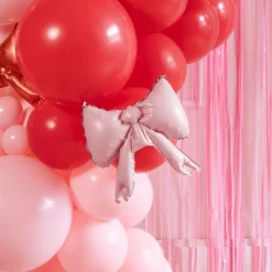 Clearance PartyDeco sp. z o.o. Folieballoner Sløjfer til Ballonbue Pudderrosa