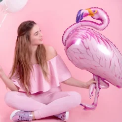 PartyDeco sp. z o.o. Folieballon Flamingo Lyserød
