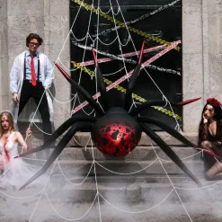 PartyDeco sp. z o.o. Folieballon Gigantisk Edderkop - Spøg Og Skæmt-Artikler & Pranks|Balloner