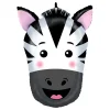 Ballongkungen AB Folieballon Glad Zebra