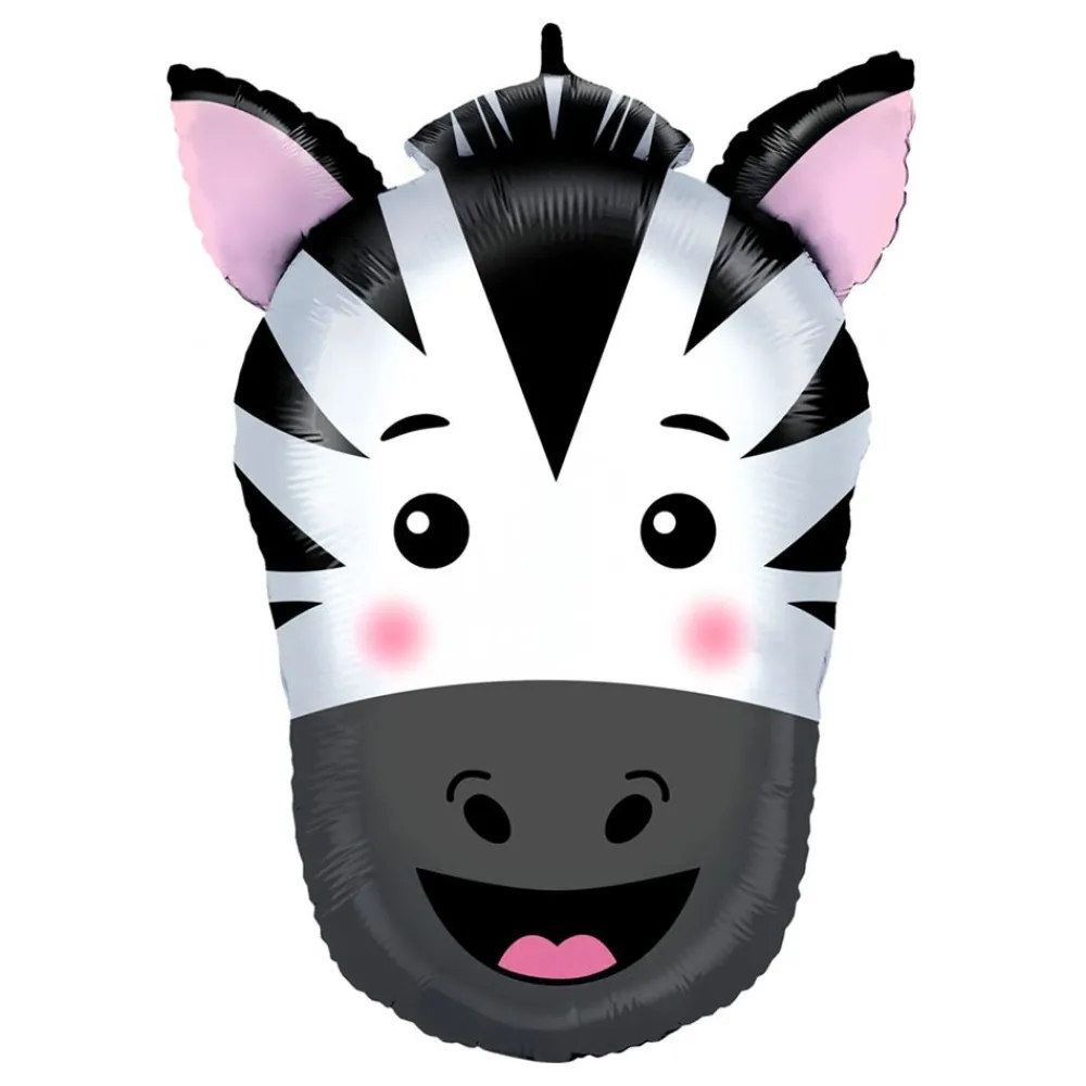 Ballongkungen AB Folieballon Glad Zebra