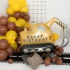 PartyDeco sp. z o.o. Folieballon Gravemaskine Happy Birthday