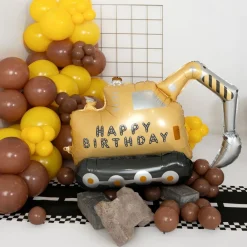 PartyDeco sp. z o.o. Folieballon Gravemaskine Happy Birthday