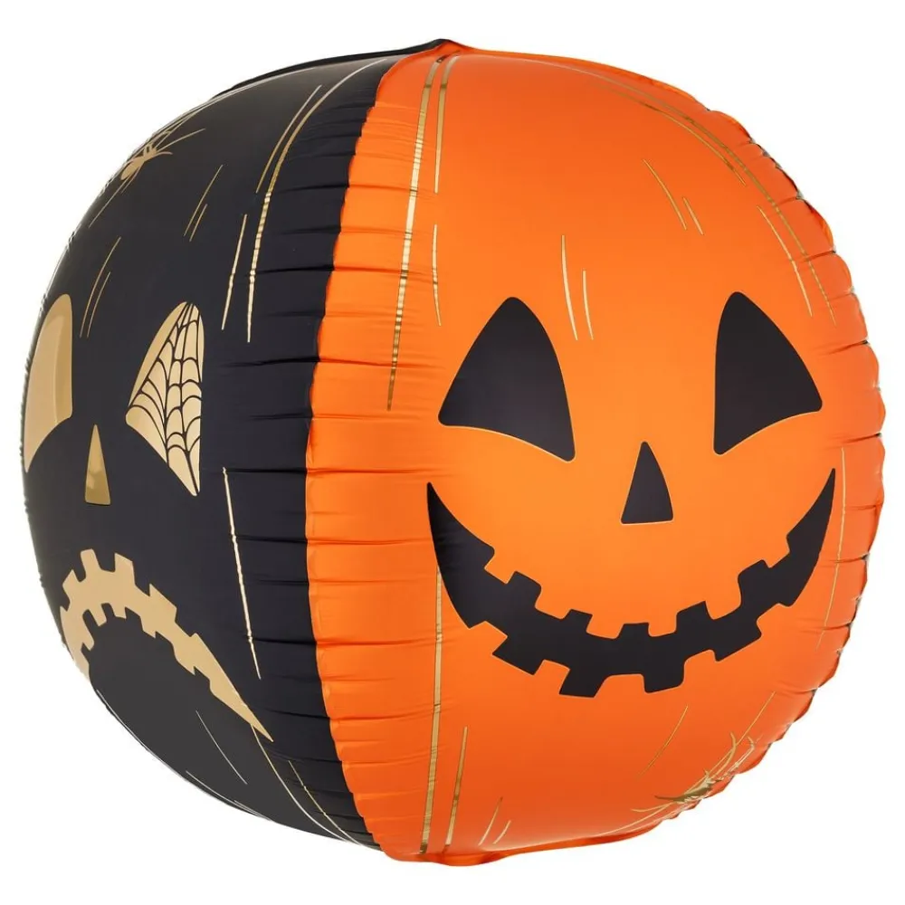 PartyDeco sp. z o.o. Folieballon Halloweengræskar Two Face - Balloner