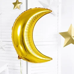 New PartyDeco sp. z o.o. Folieballon Halvmåne Guld