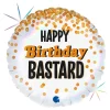 Ballongkungen AB Folieballon Happy Birthday Bastard - Balloner