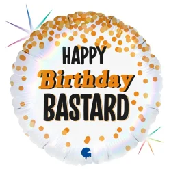 Ballongkungen AB Folieballon Happy Birthday Bastard - Balloner