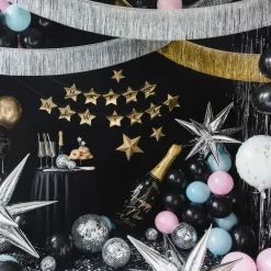 Best PartyDeco sp. z o.o. Folieballon Happy New Year Champagneflaske