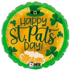 Online Ballongkungen AB Folieballon Happy St. Pat's Day