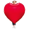 Globos Europe B.V. Folieballon Hjerteformet XXL Rød - Balloner