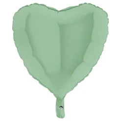 Ballongkungen AB Folieballon Hjerte Pastelgrøn - Oppyntning|Balloner